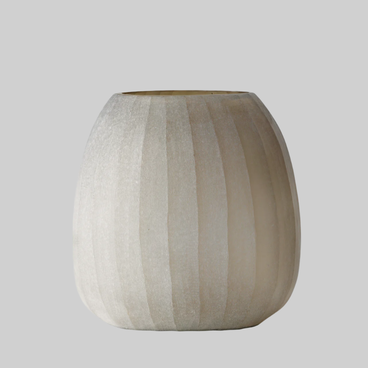 Organic vase 05 - sand