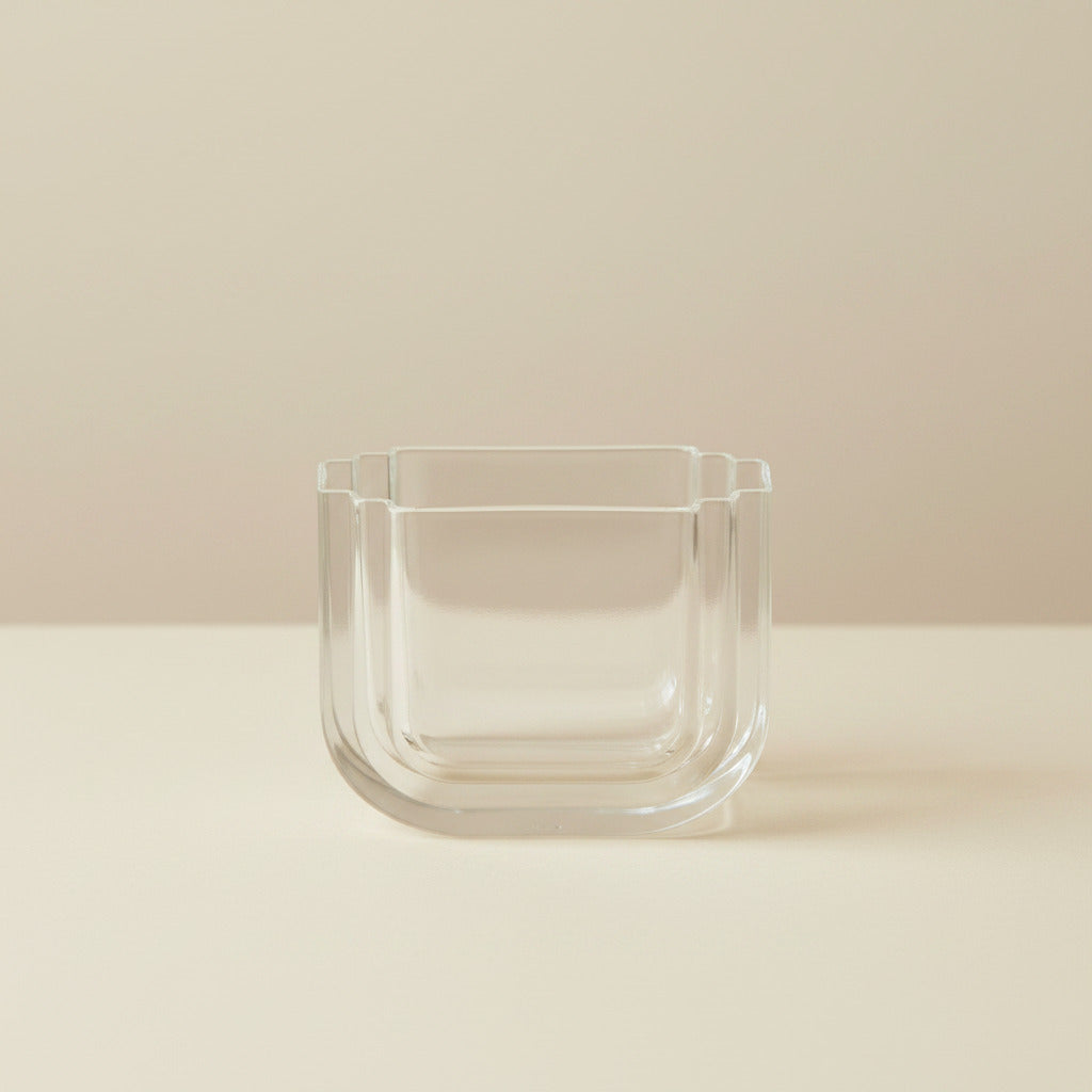 VIMA Vase Oval Clear