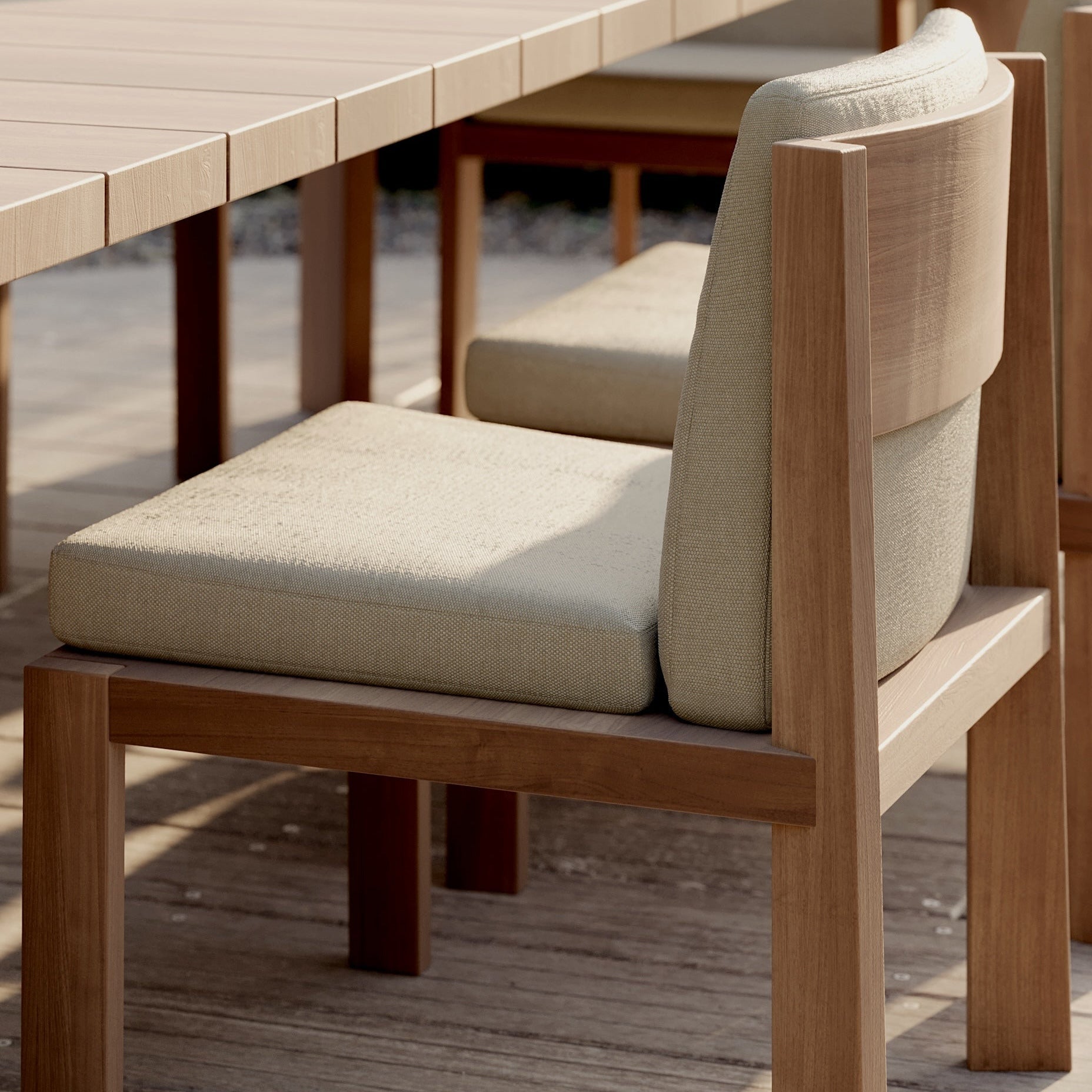 TIMME Outdoor Dining Side Chair by Piet Boon