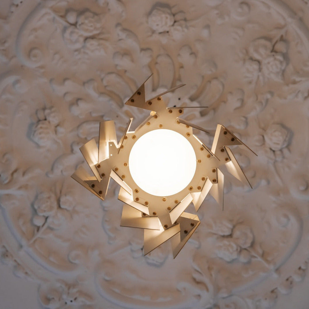DIVAN 2 PENDANT 550 Brass