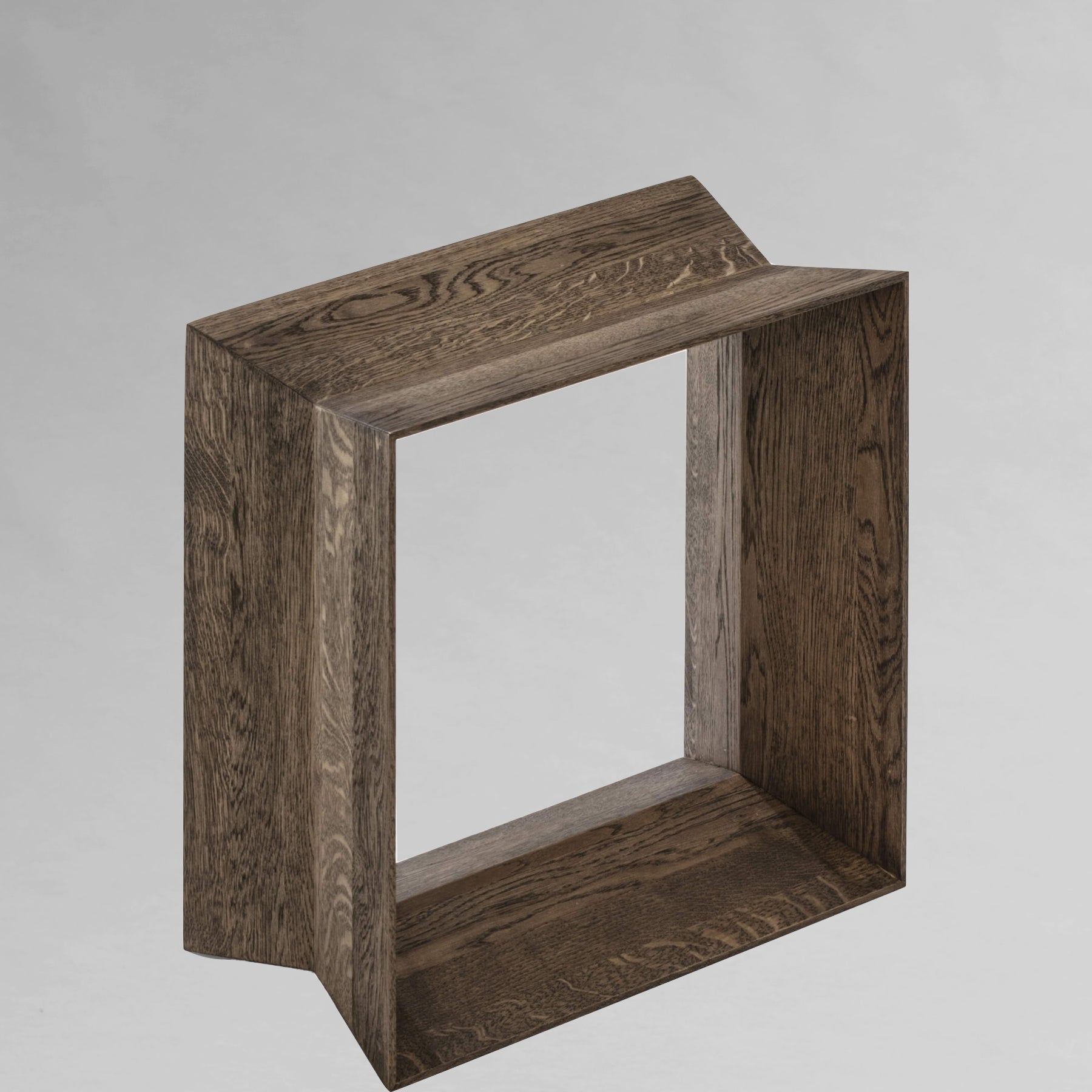 REFLEX Stool - Black Oil Solid Oak