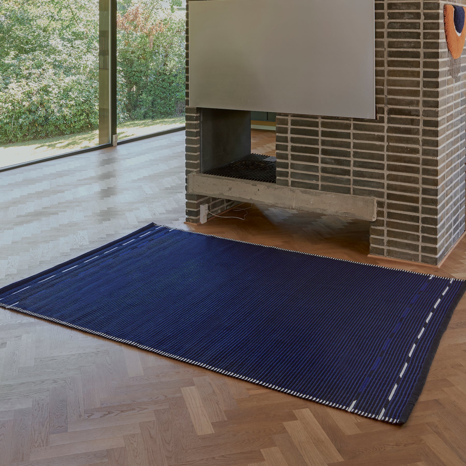 Vibeke Klint Rug VK-4, Blue - 3 Standard Sizes