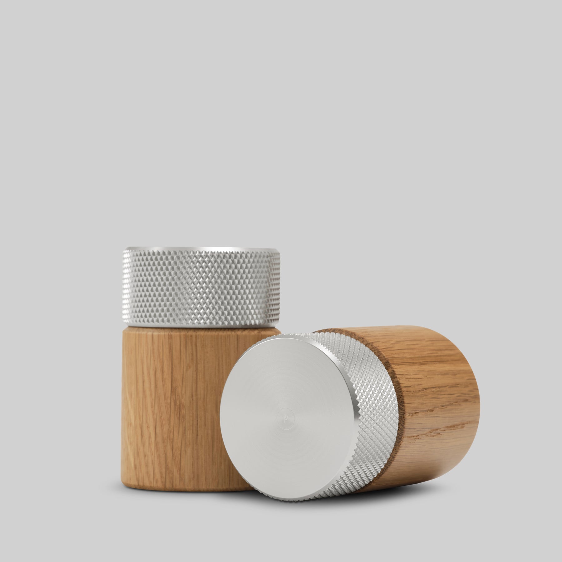 SINA salt & pepper mill set - oak/steel*