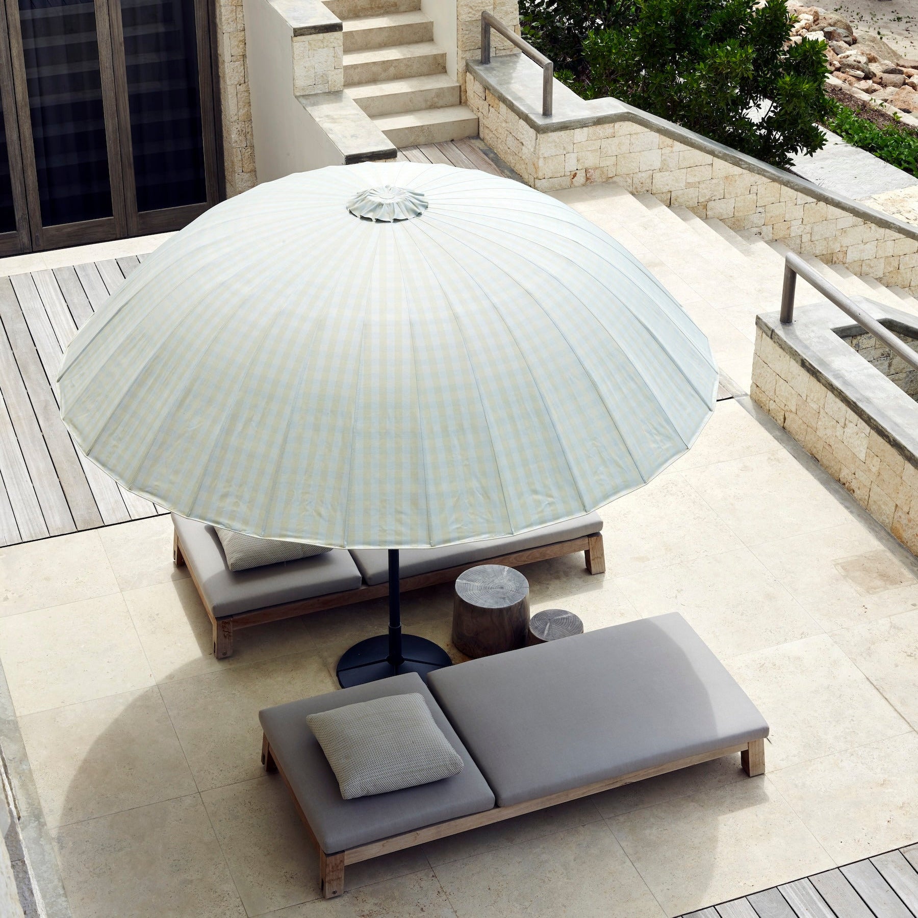 GIJS Outdoor Sunlounger in Teak by Piet Boon