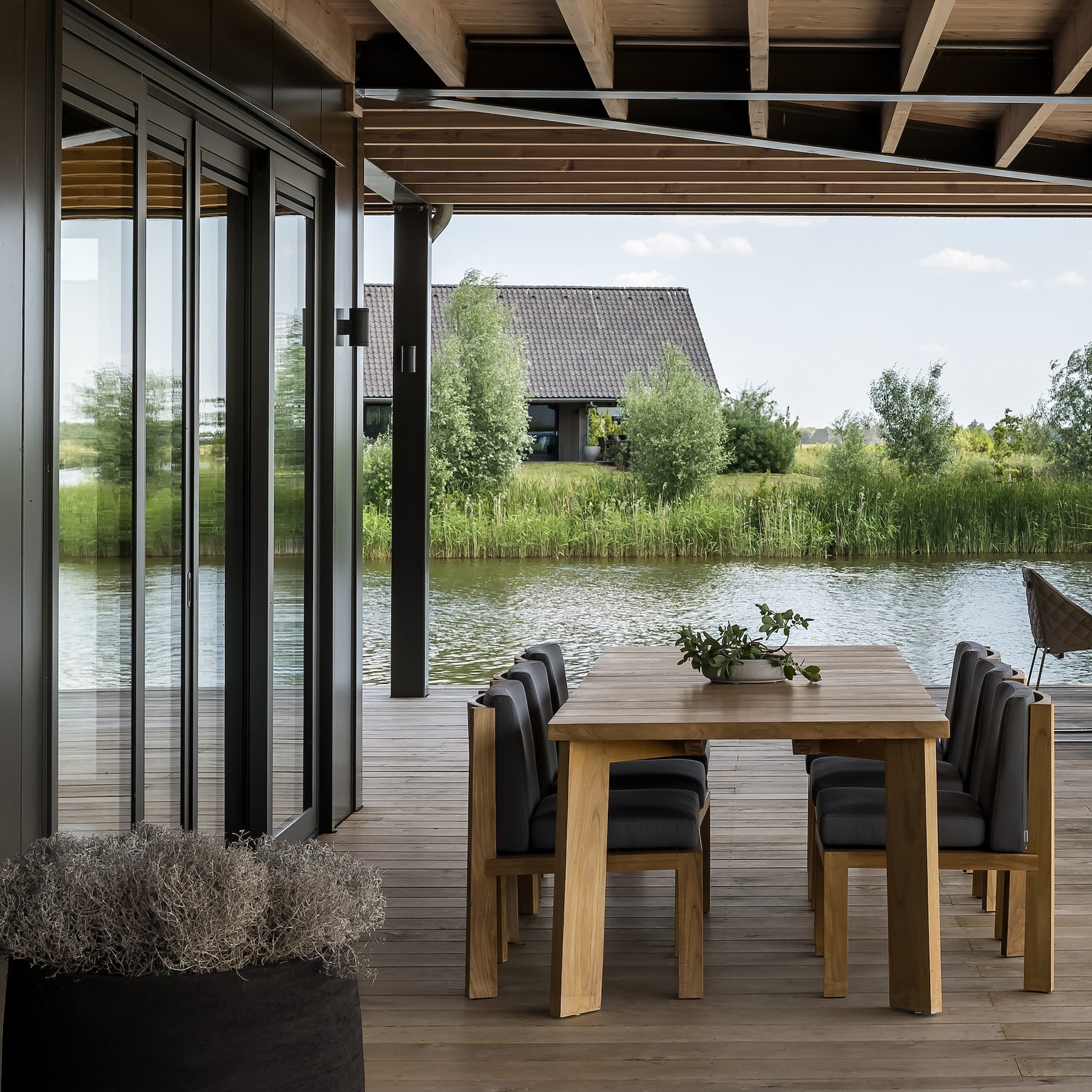 TIMME Outdoor Dining Side Chair by Piet Boon