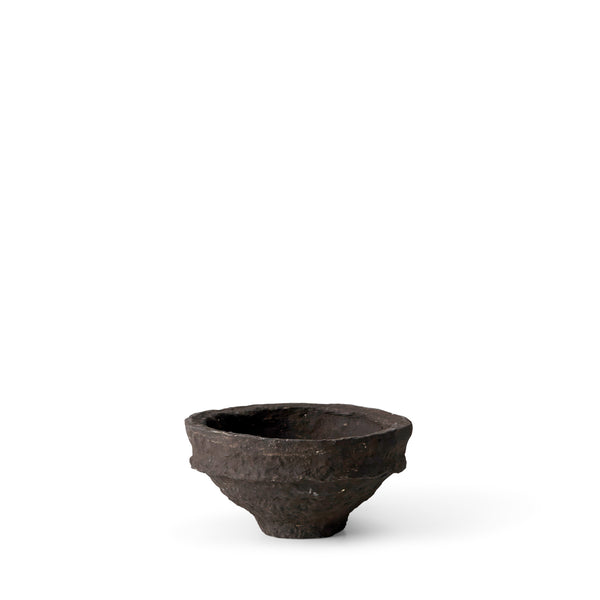 SUSTAIN Sculptural Bowl, small brown