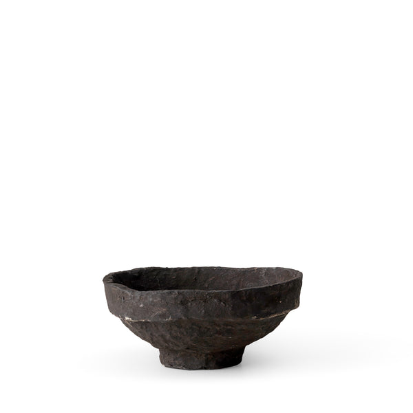 SUSTAIN Sculptural Bowl - medium, brown