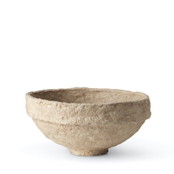 SUSTAIN Sculptural Bowl - large, sand