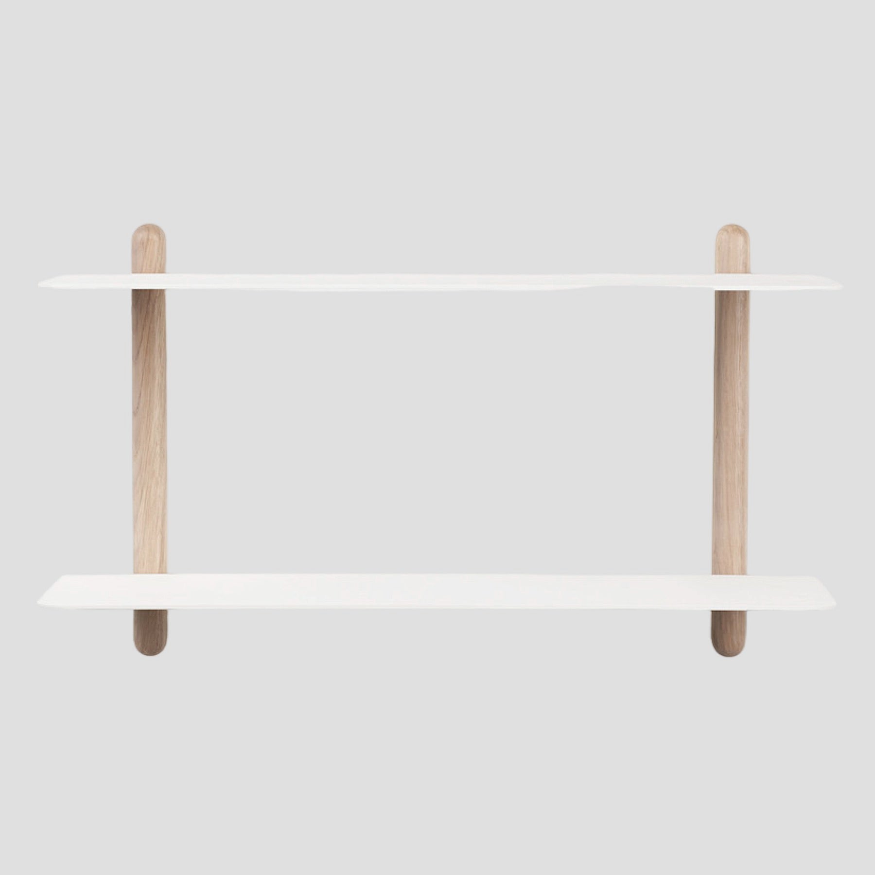 NIVO Shelf Large F - light oak / white