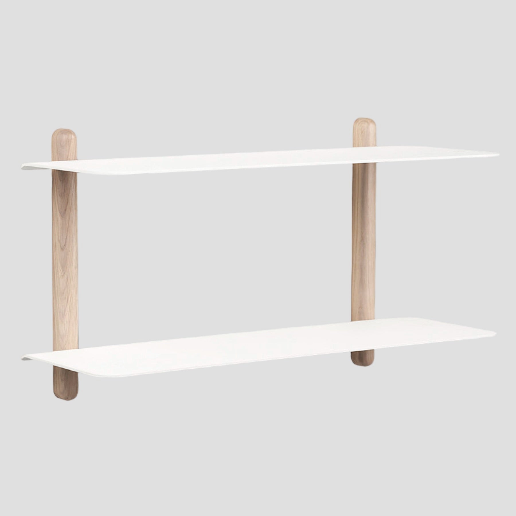 NIVO Shelf Large F - light oak / white