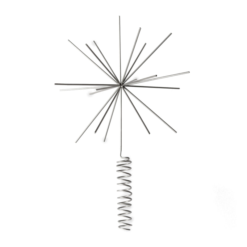 Holiday Ornament - twinkle for the tree, steel