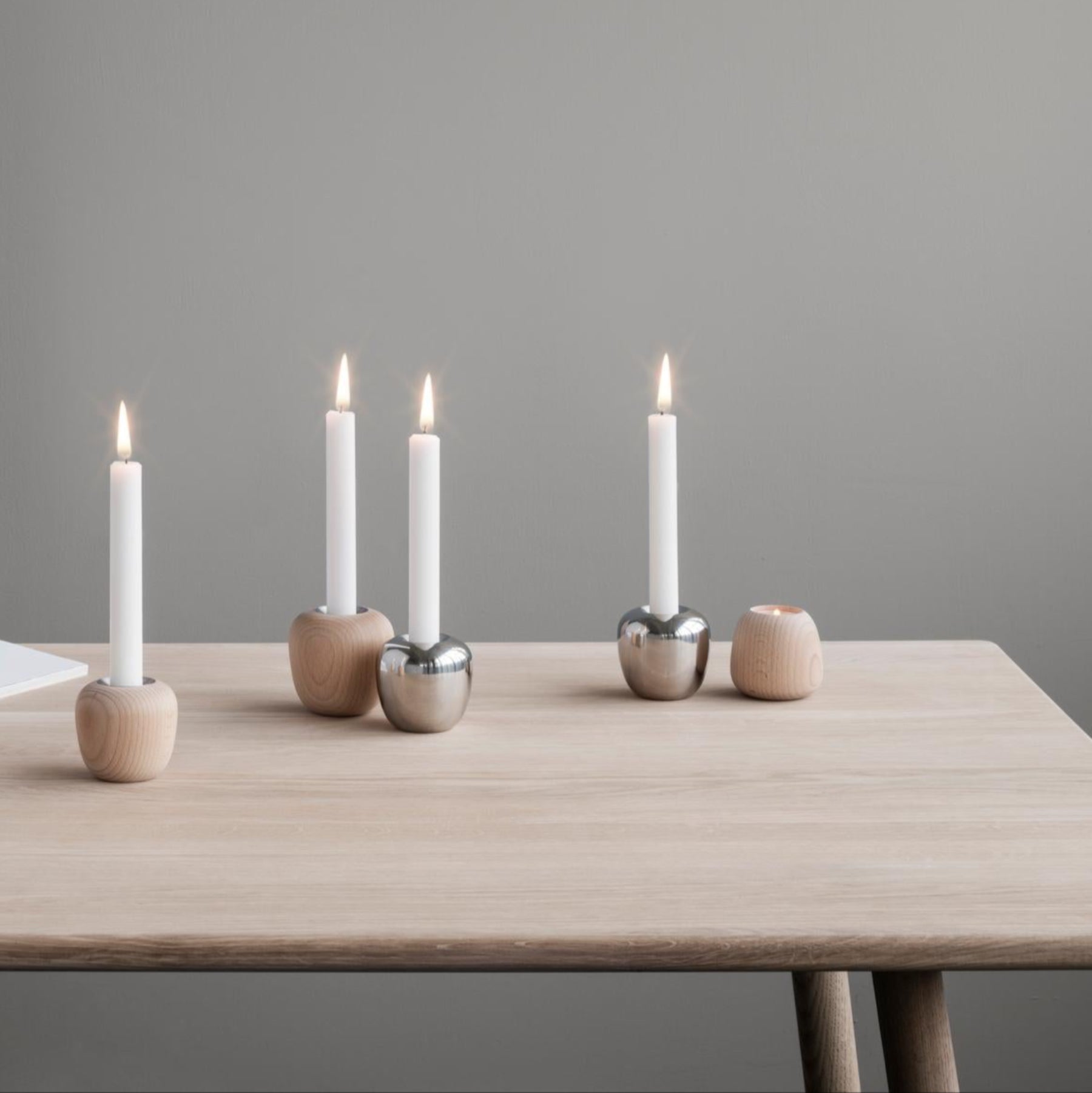 Ora Birch Candleholder - Large