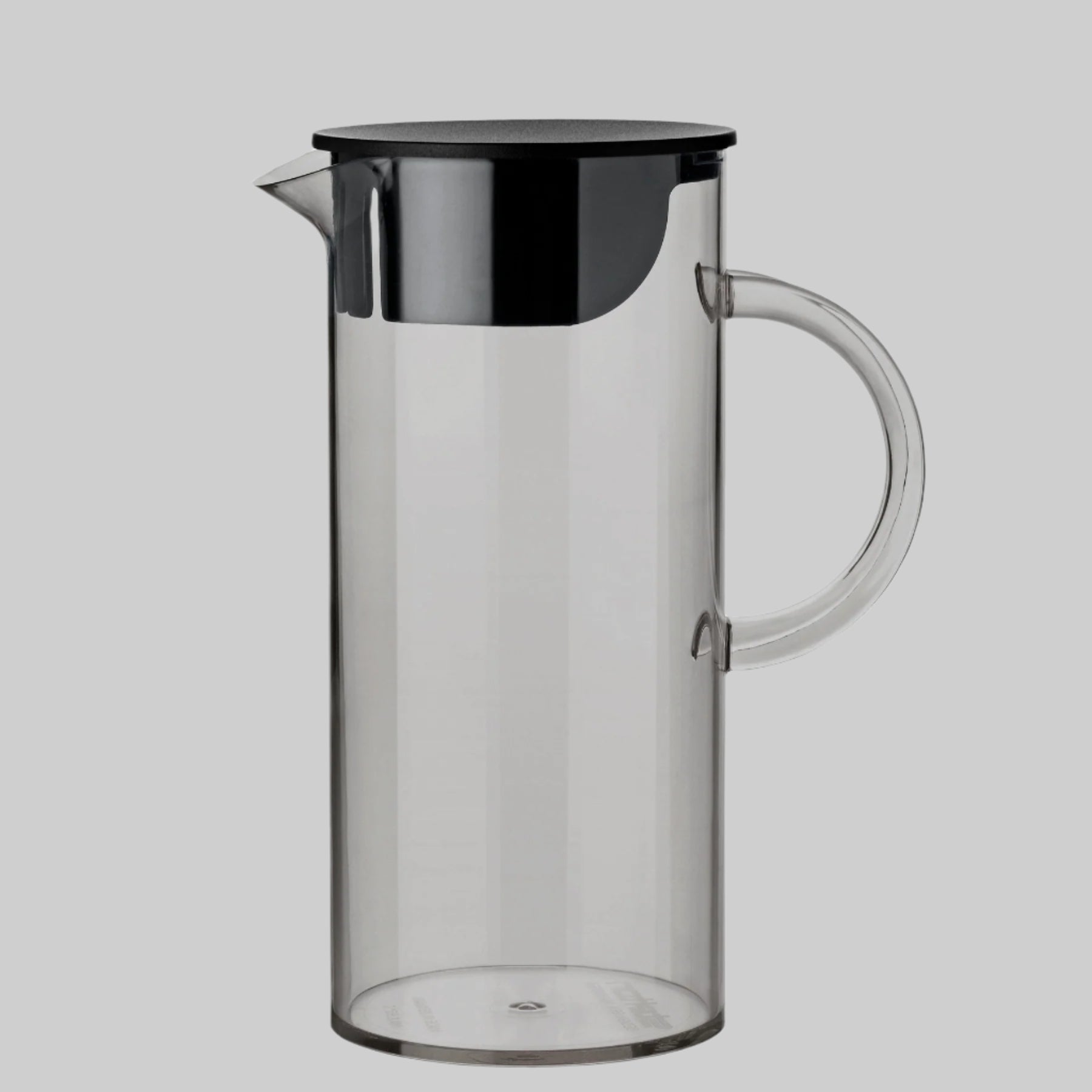 EM77 Jug with lid - Smoke/Black