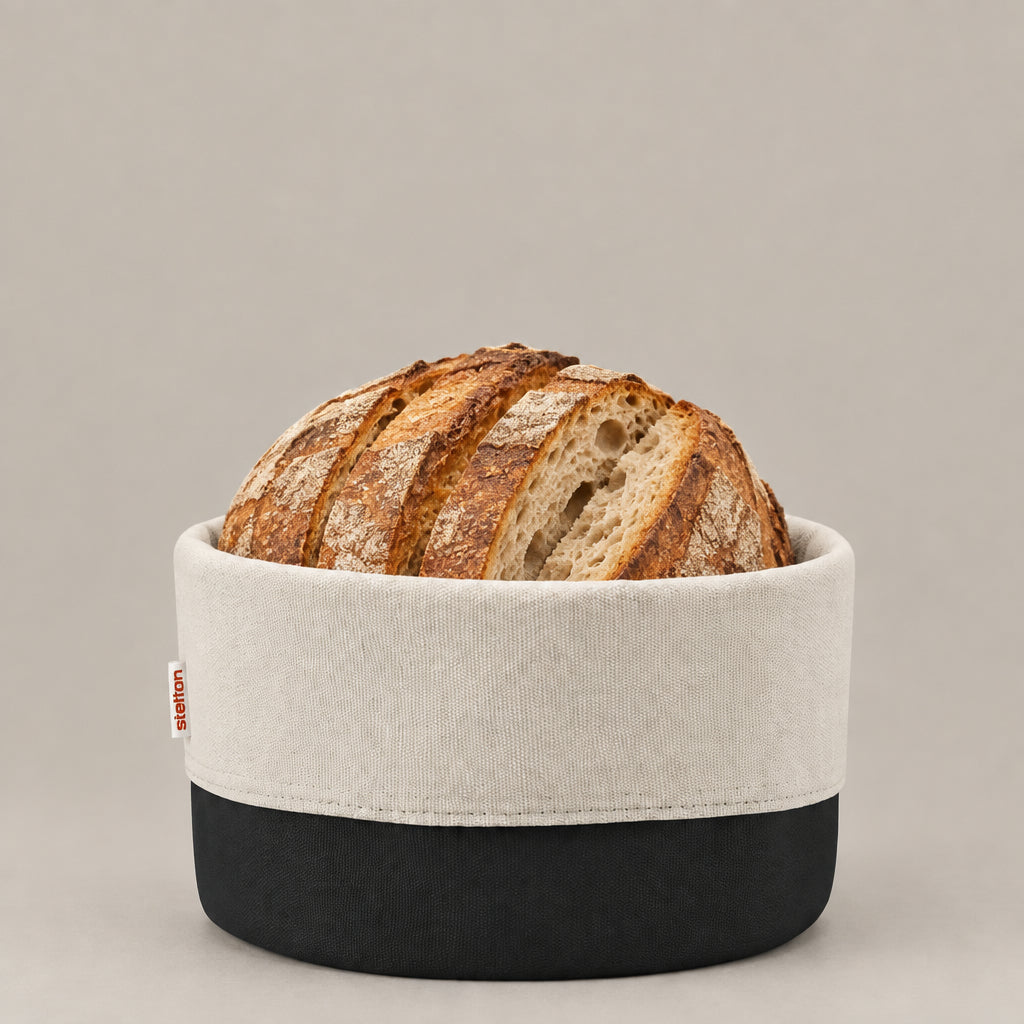 Bread Bag - black / sand