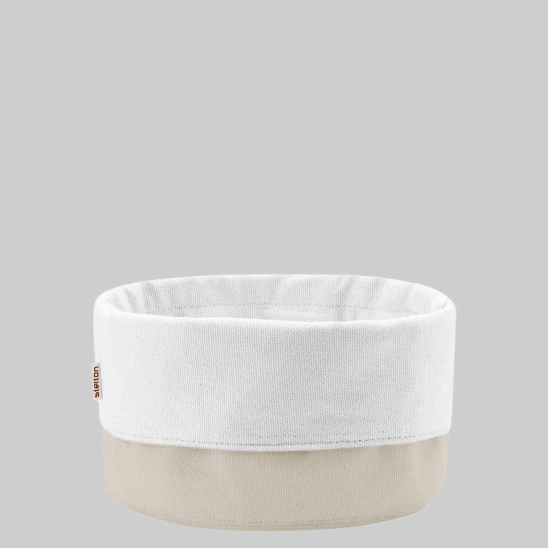 Bread Bag - sand / white