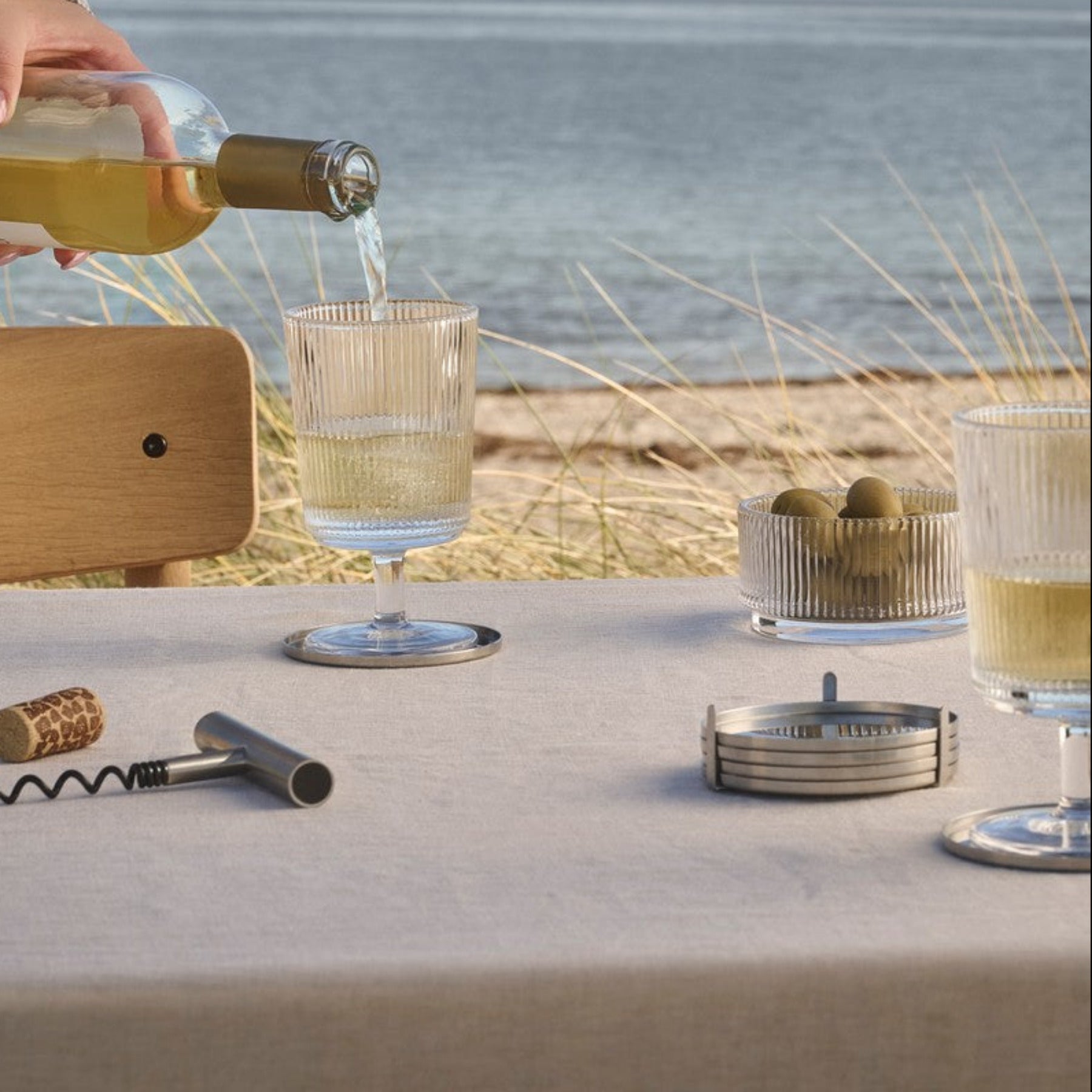 Arne Jacobsen coaster - 6 pcs.