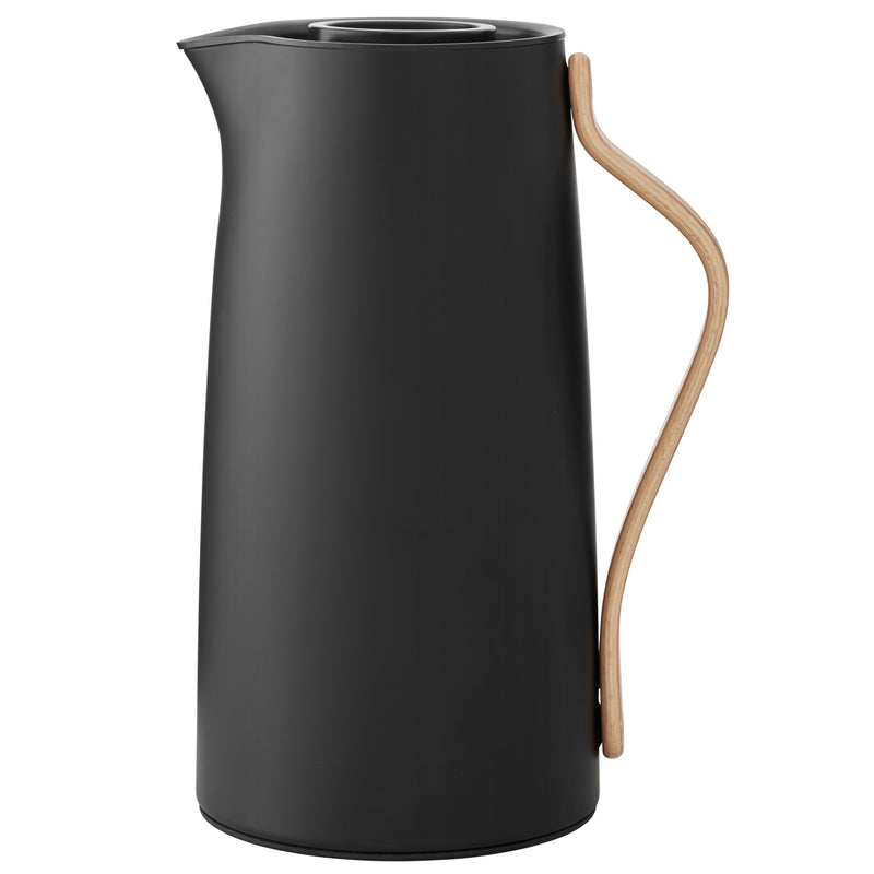 Emma vacuum jug, coffee 40.6 oz  Soft black