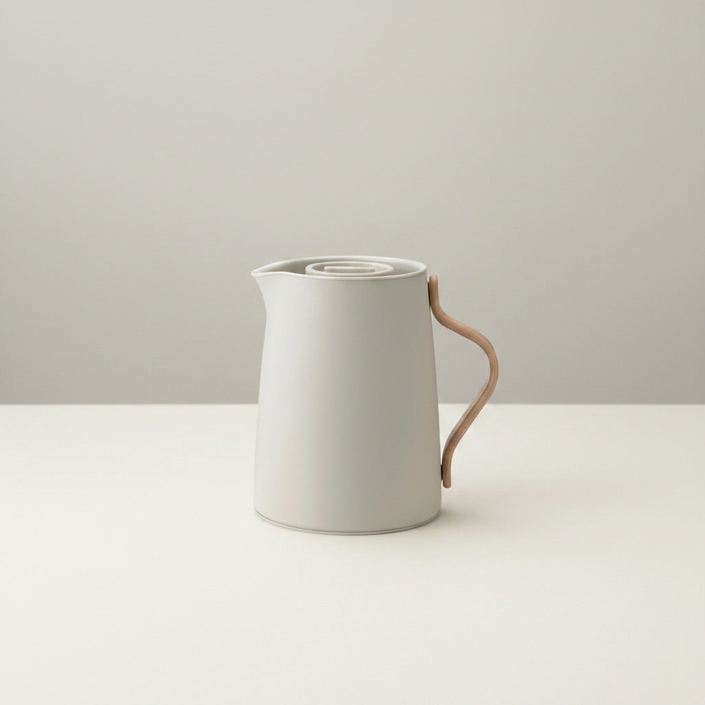 Emma vacuum jug with tea brewer - 1 L - soft sand