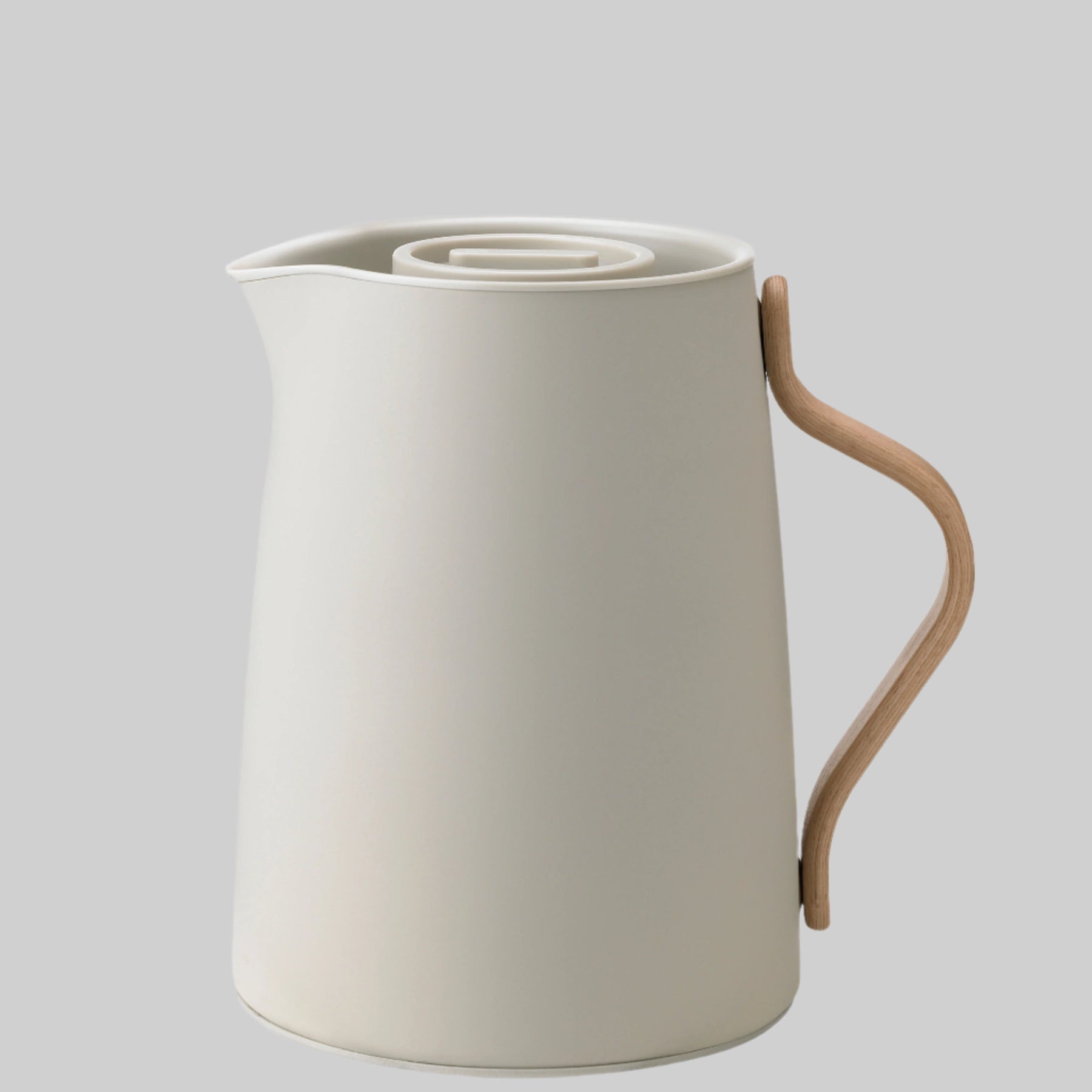 Emma vacuum jug with tea brewer - 1 L - sand