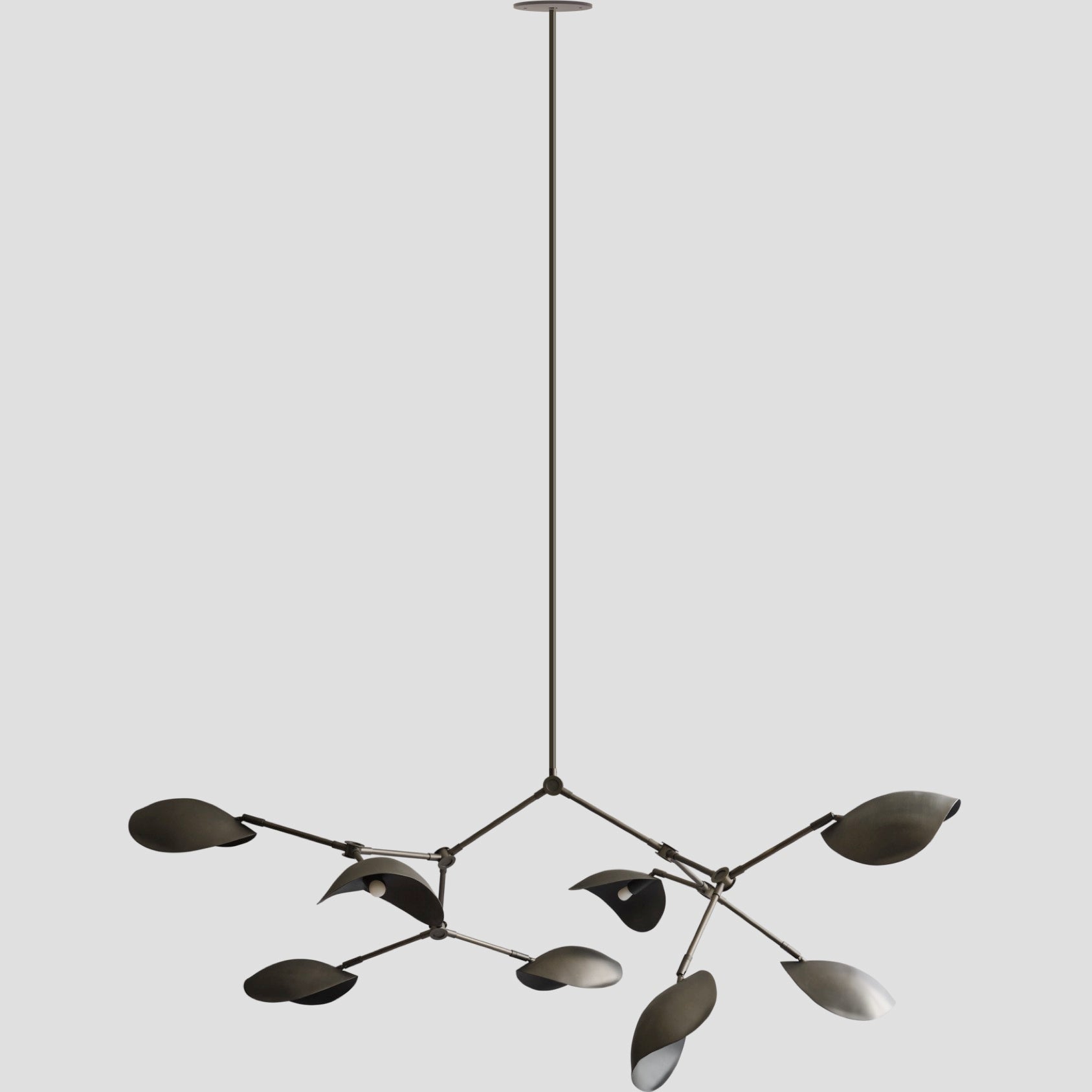 Stingray Chandelier - Bronze, UL