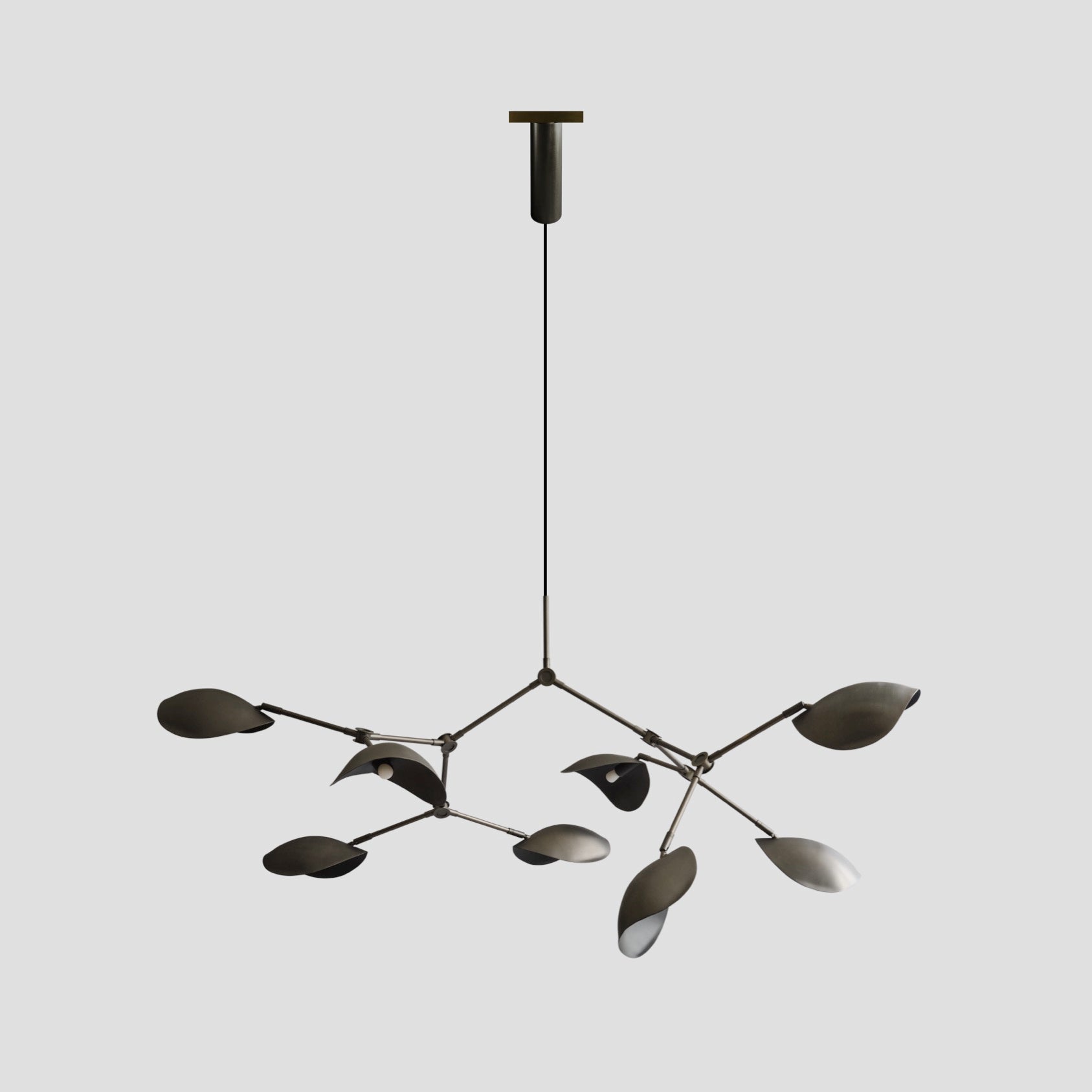 Stingray Chandelier - Bronze, UL