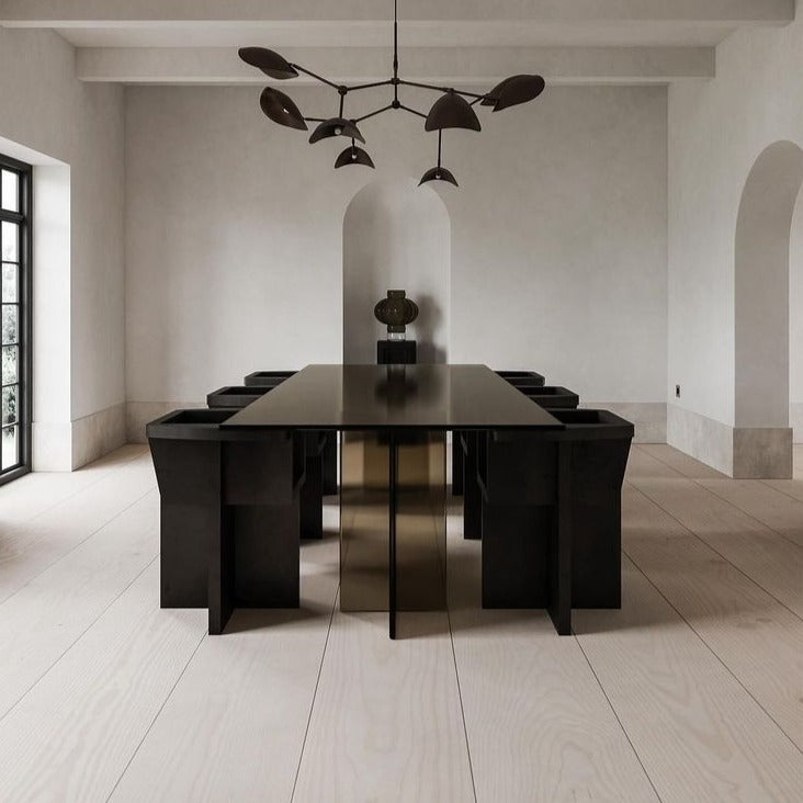 Brutus Dining Chair - Coffee