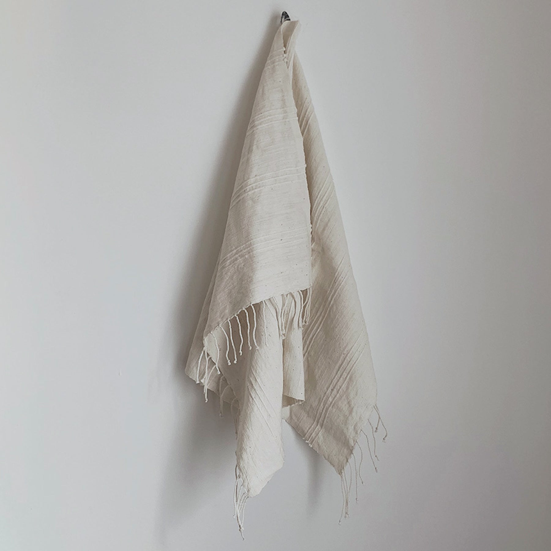 Tihku Towel Collection | All White - Hand Woven