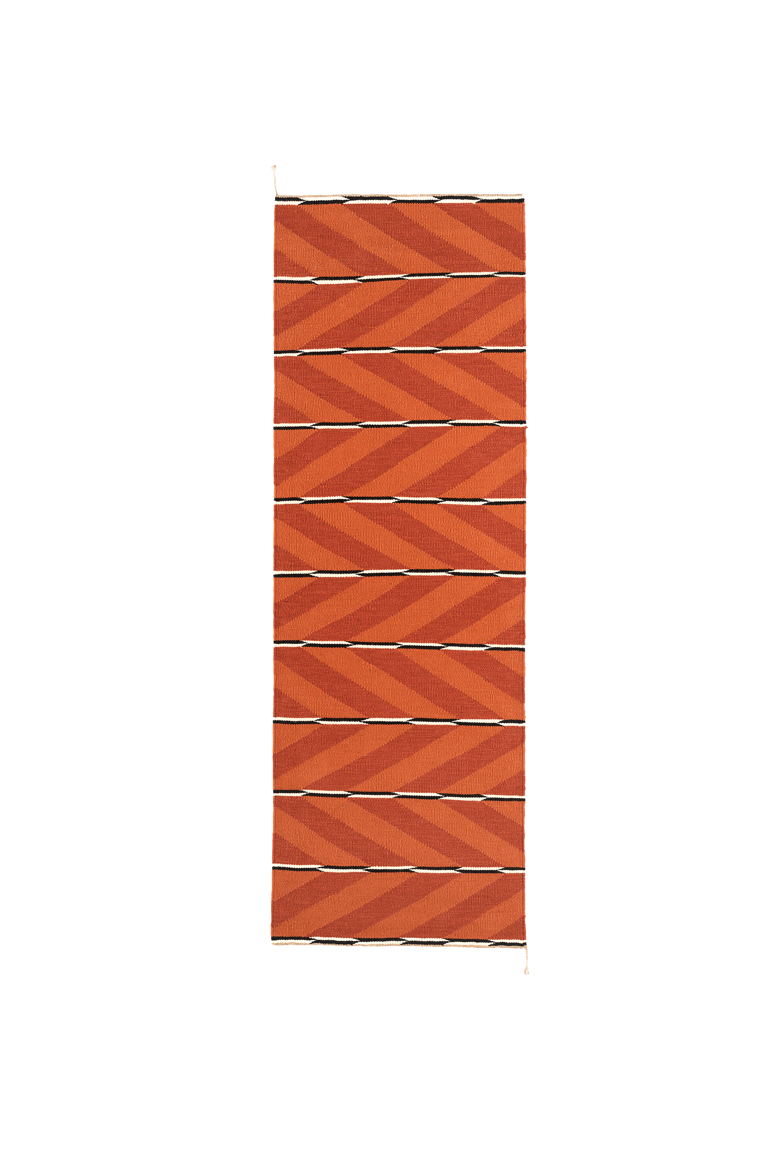 Vibeke Klint Rug VK-6 red/orange 80 x 240 cm