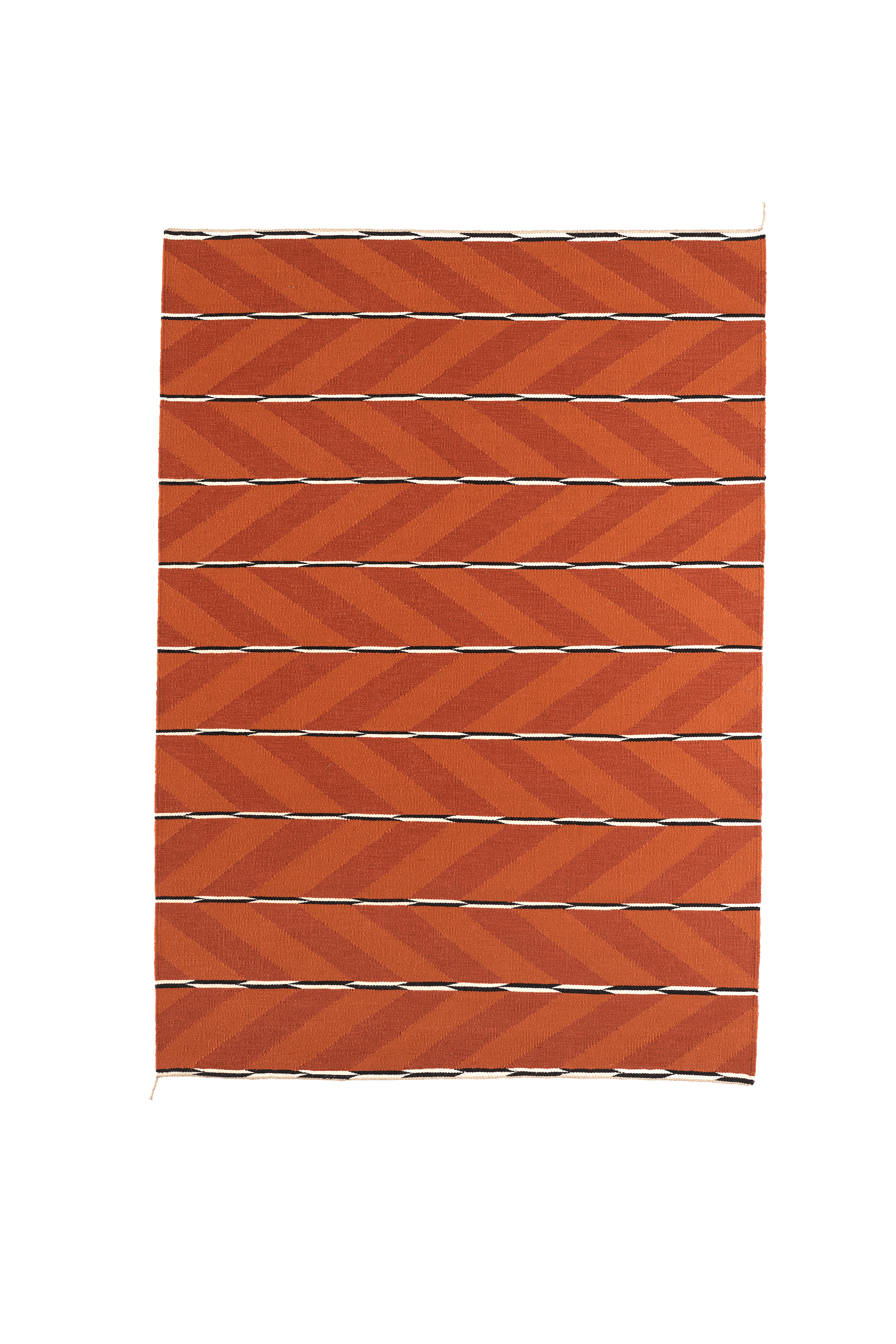 Vibeke Klint Rug VK-6 red/orange 170 x 240 cm