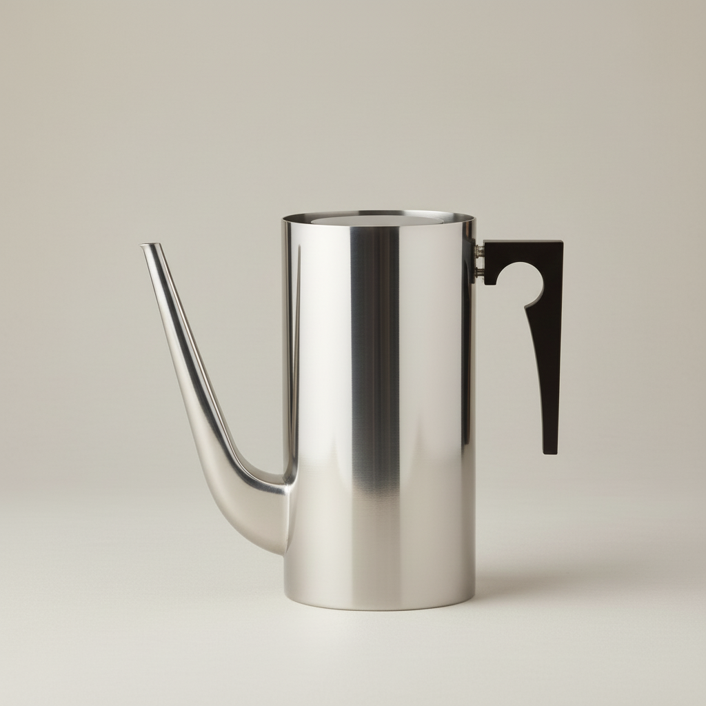 Stelton Arne Jacobsen Coffee Pot - Thumbnail 5