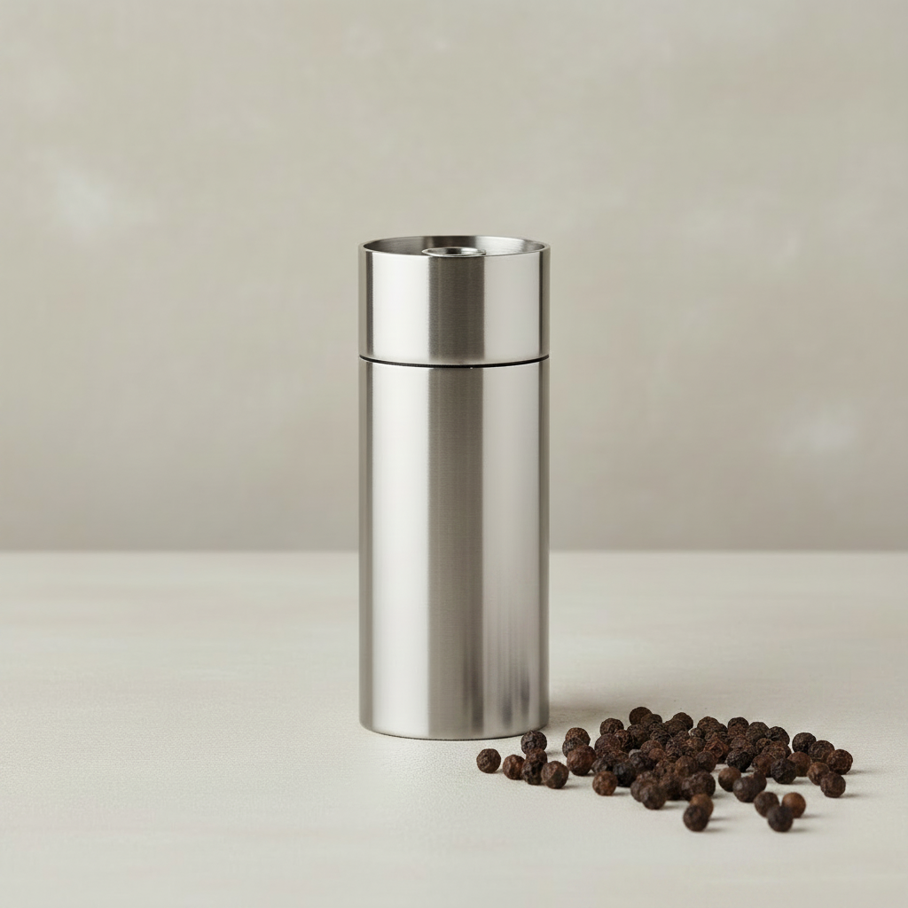 AJ Salt & Pepper Mill — Limewash Background