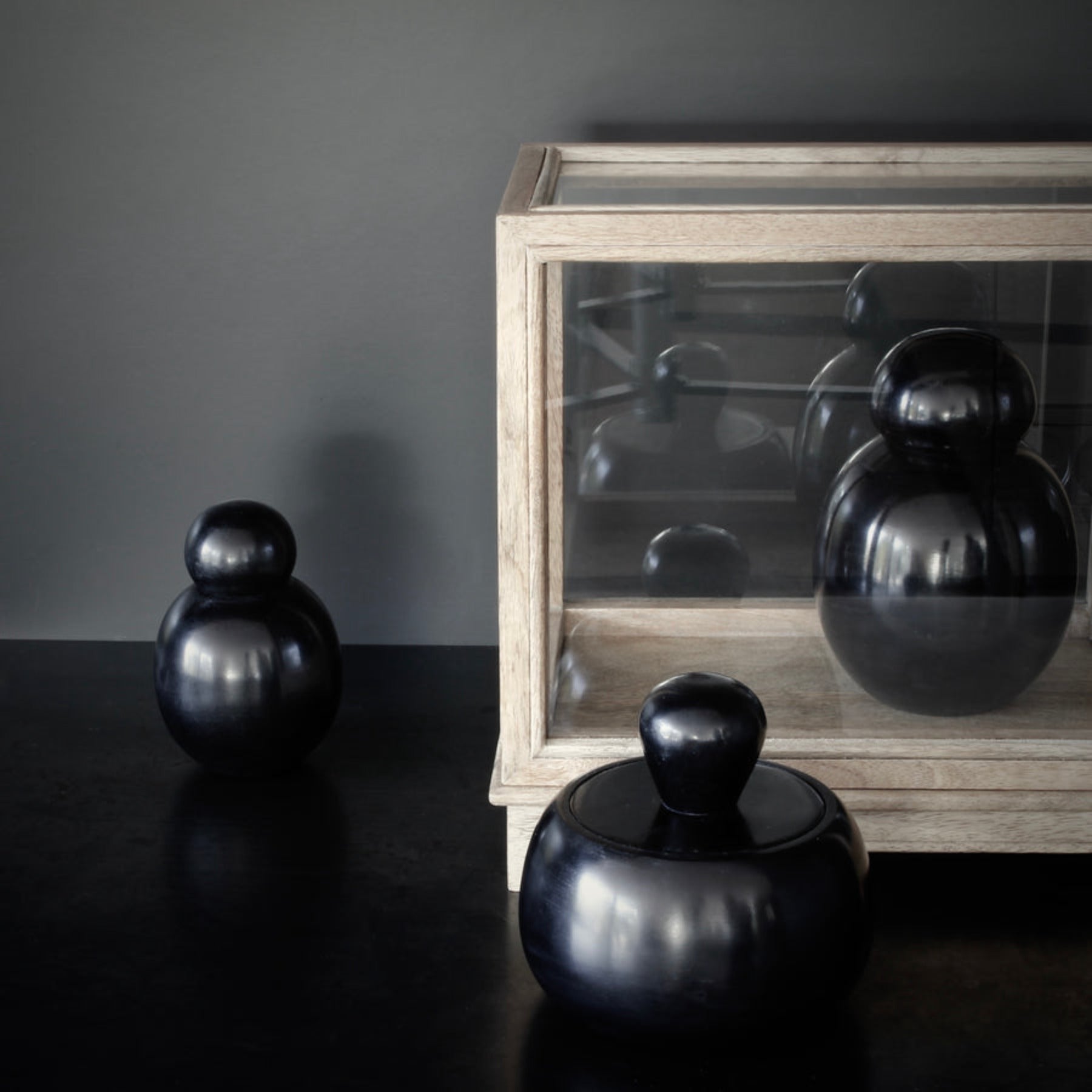 Marblelous jar 02 - black