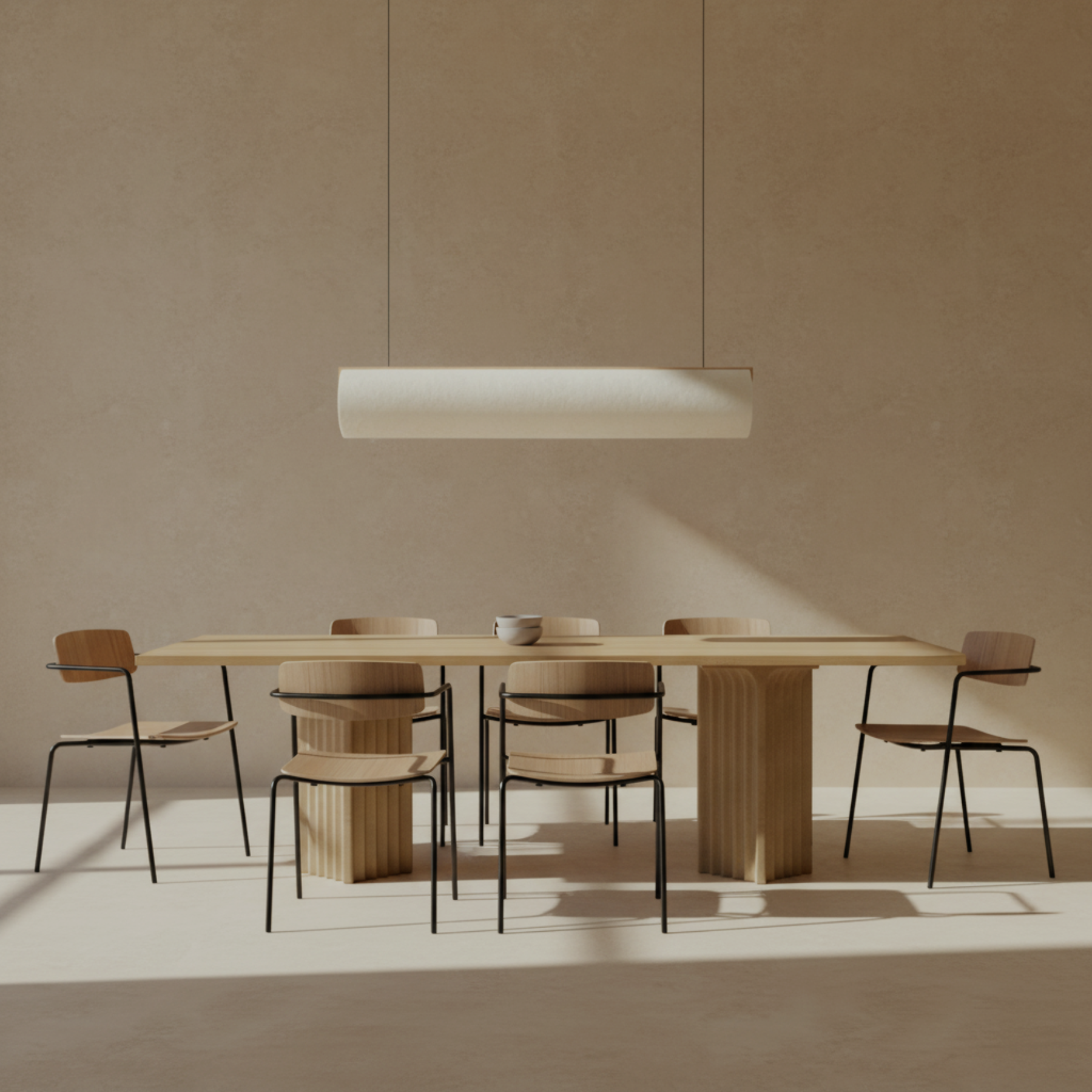 FLOAT chair - natural oak