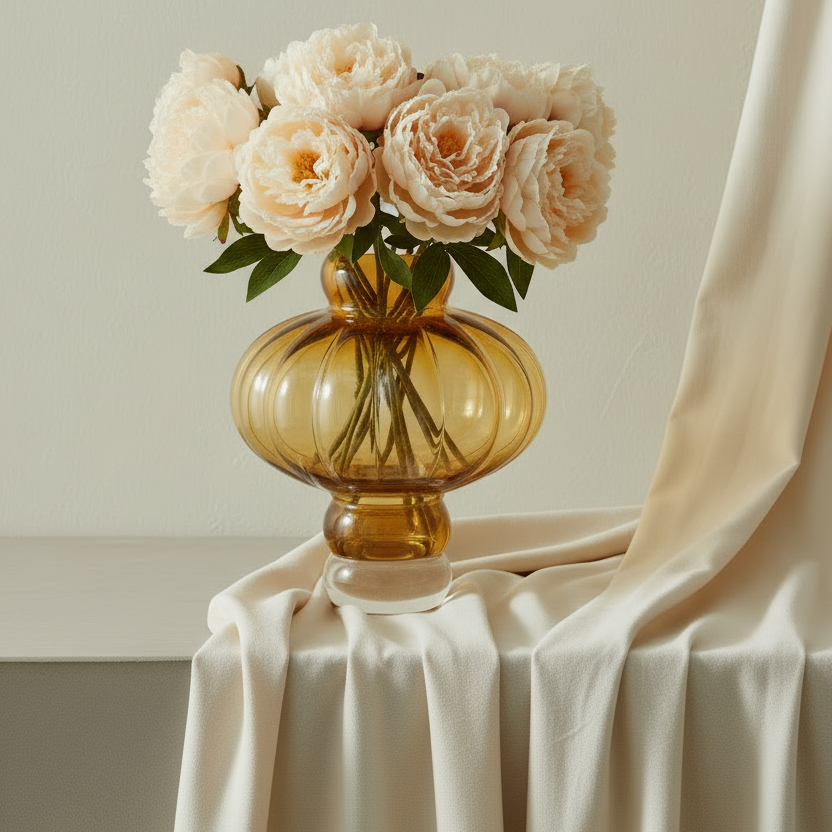 Balloon Vase 02 Amber