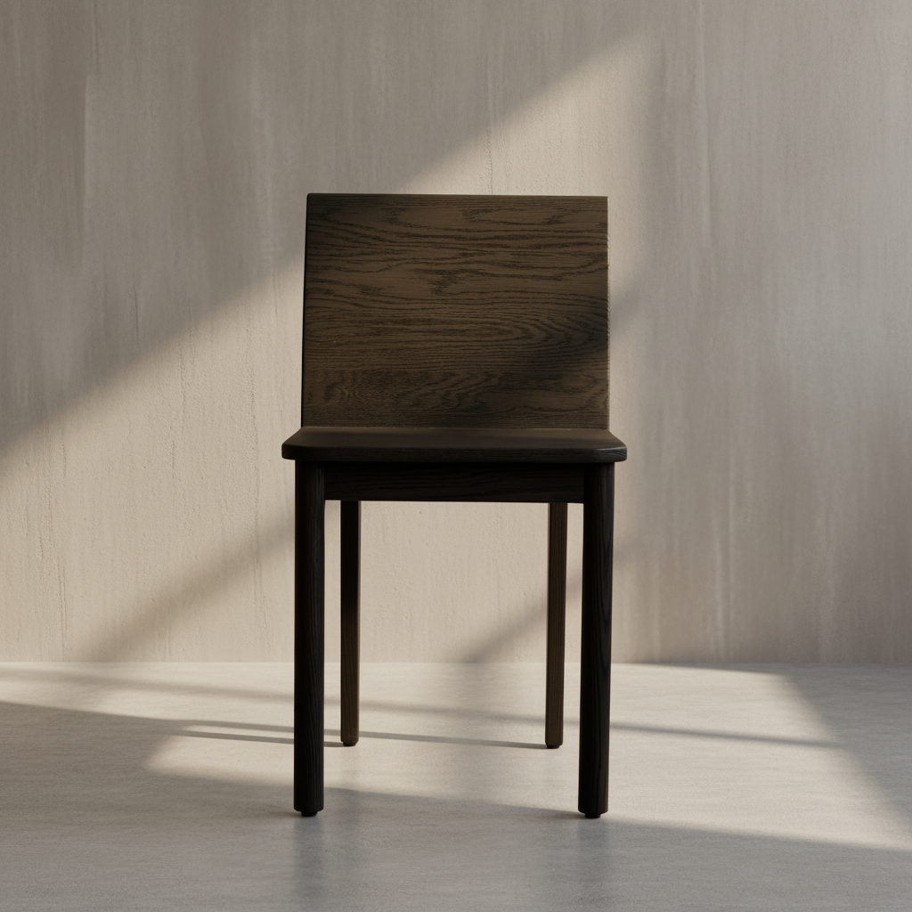 Brutus Slim Chair Front View Square