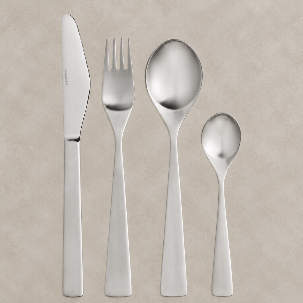 Maya 2000 cutlery set steel, 24 pc.