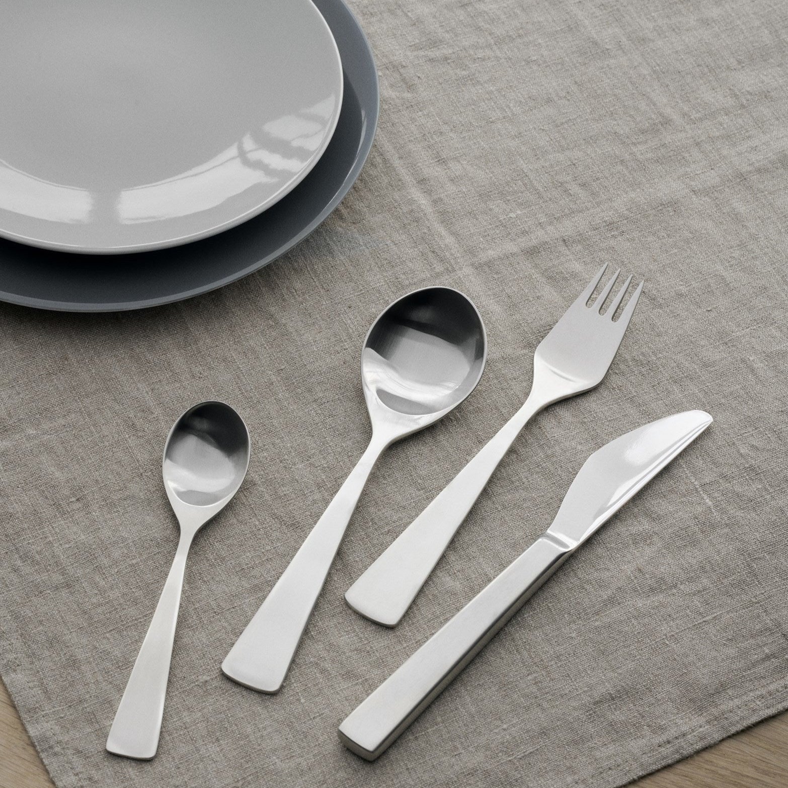 Maya tea spoon steel - 6 pc. box