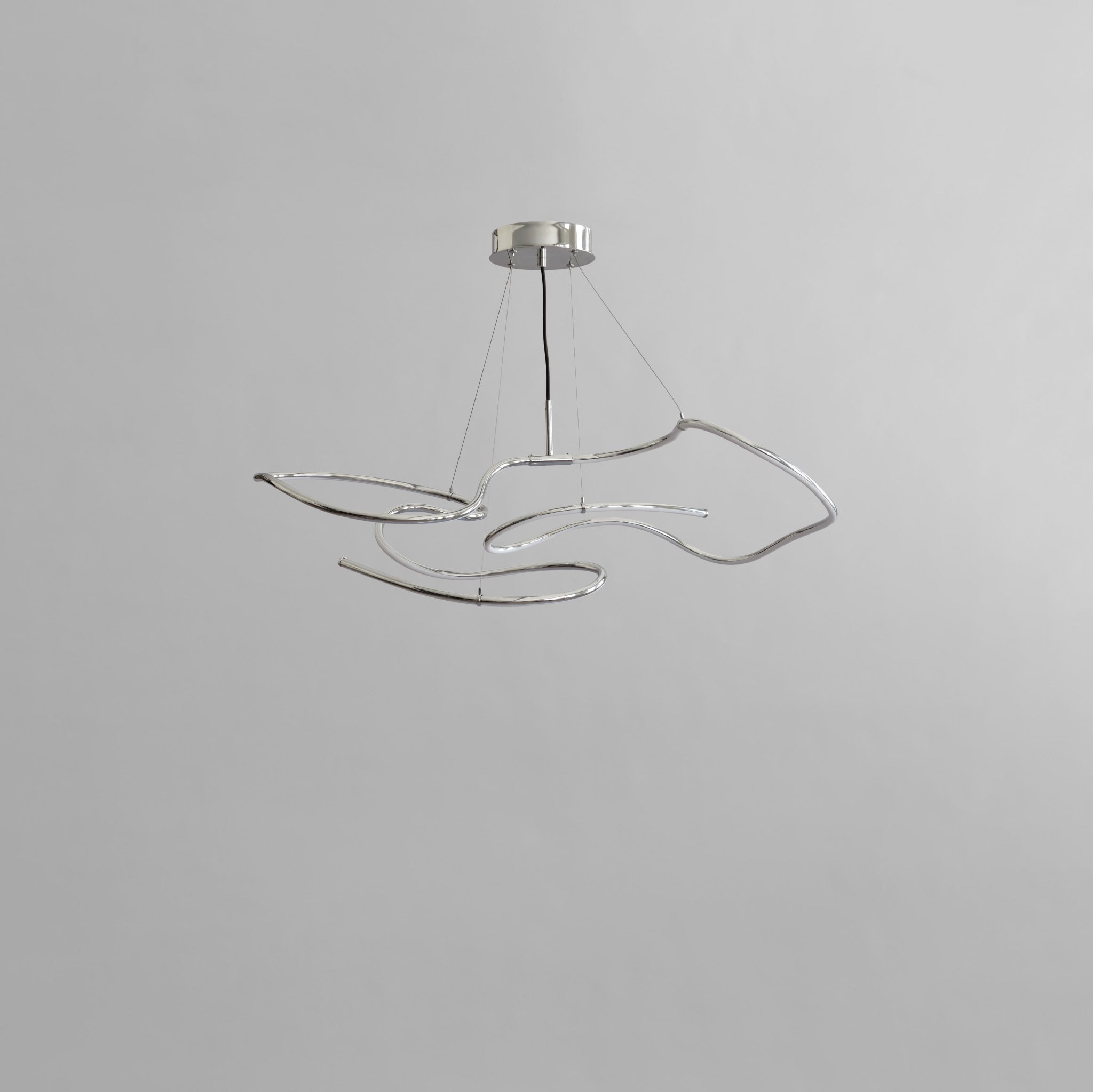 Ghost Chandelier, Mini - Chrome