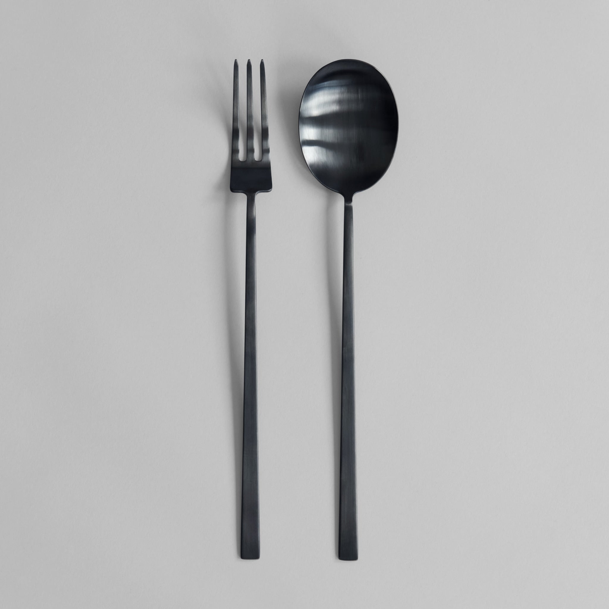 Kogei Salad Servers - Black