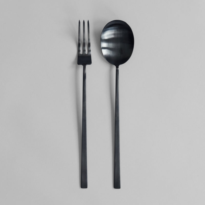 Kogei Salad Servers - Black*