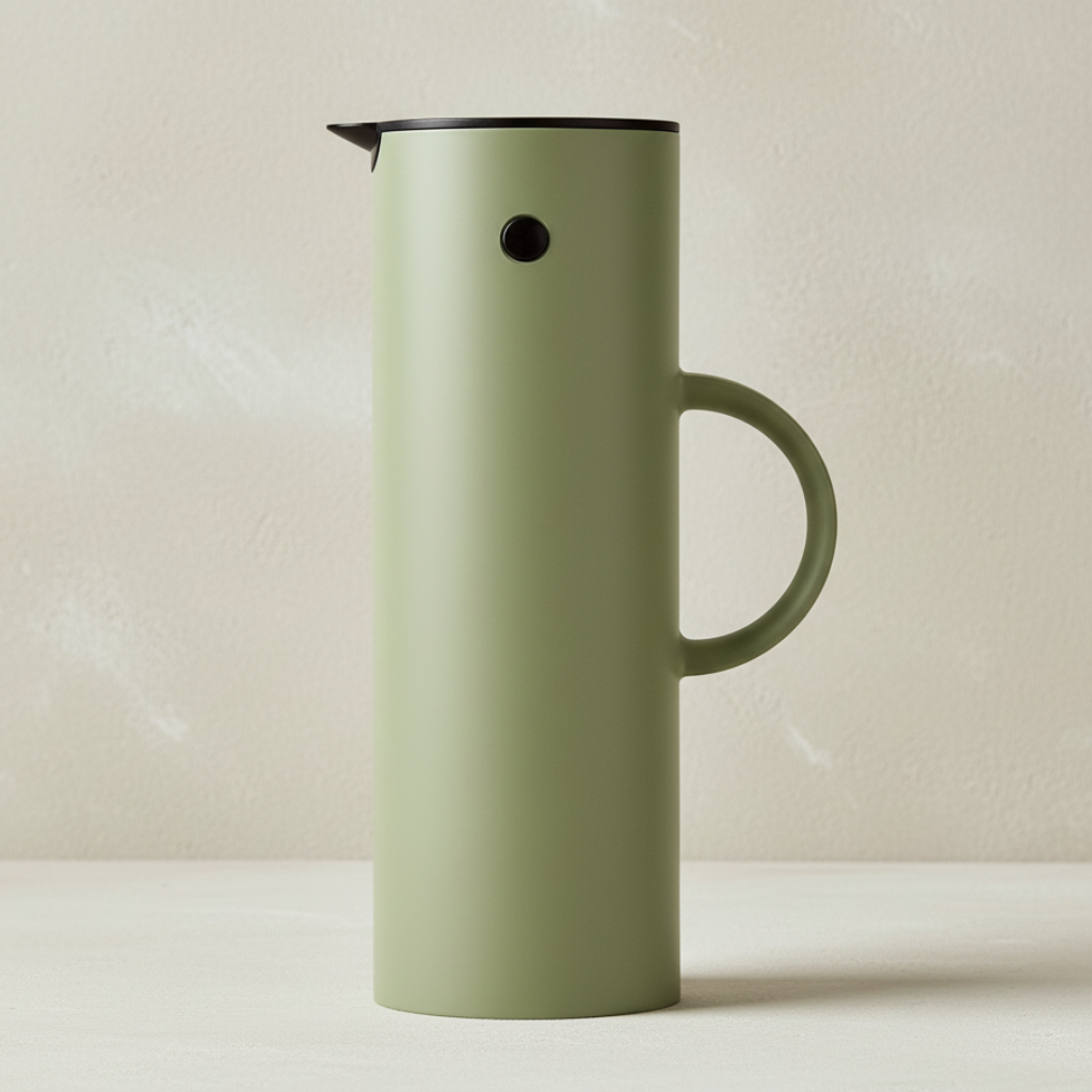 EM77 Vacuum Jug on Limewash Background