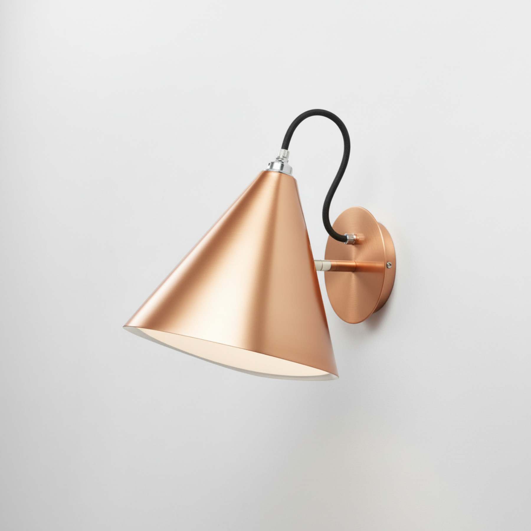 Emily Wall Sconce in warm copper