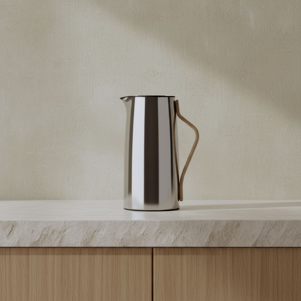 Emma vacuum jug, coffee 1.2 l. Steel