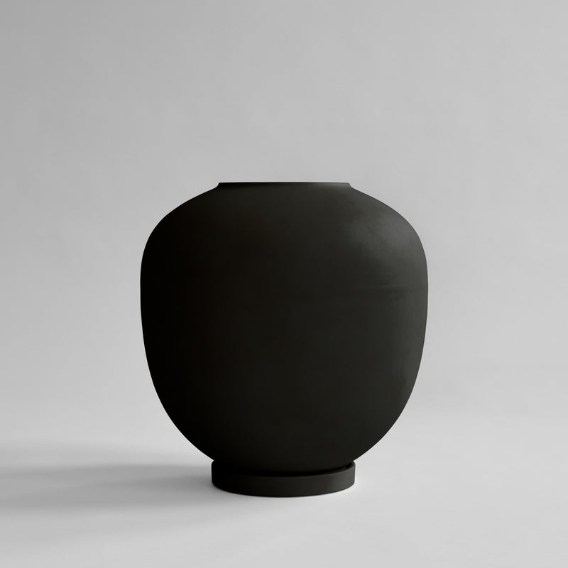 Sunao Vase, Big - Black*