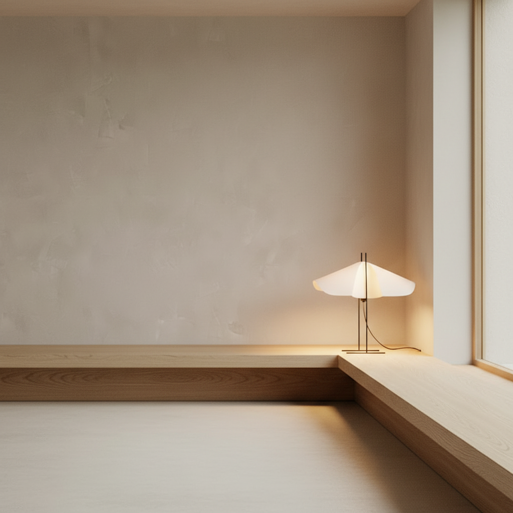 Full view of illuminated Cho Floor Light