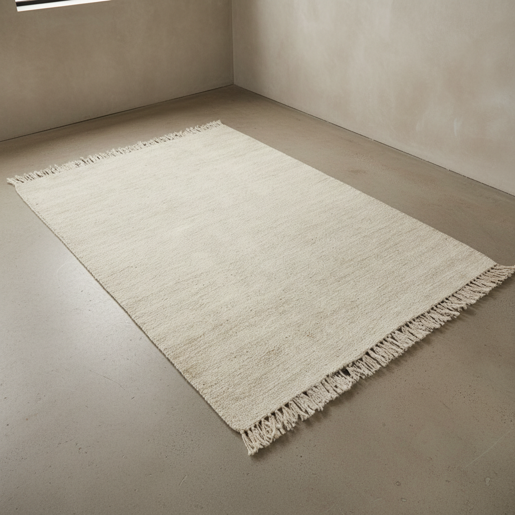 Hanki Knotted Light Grey-White — ¾ Downview