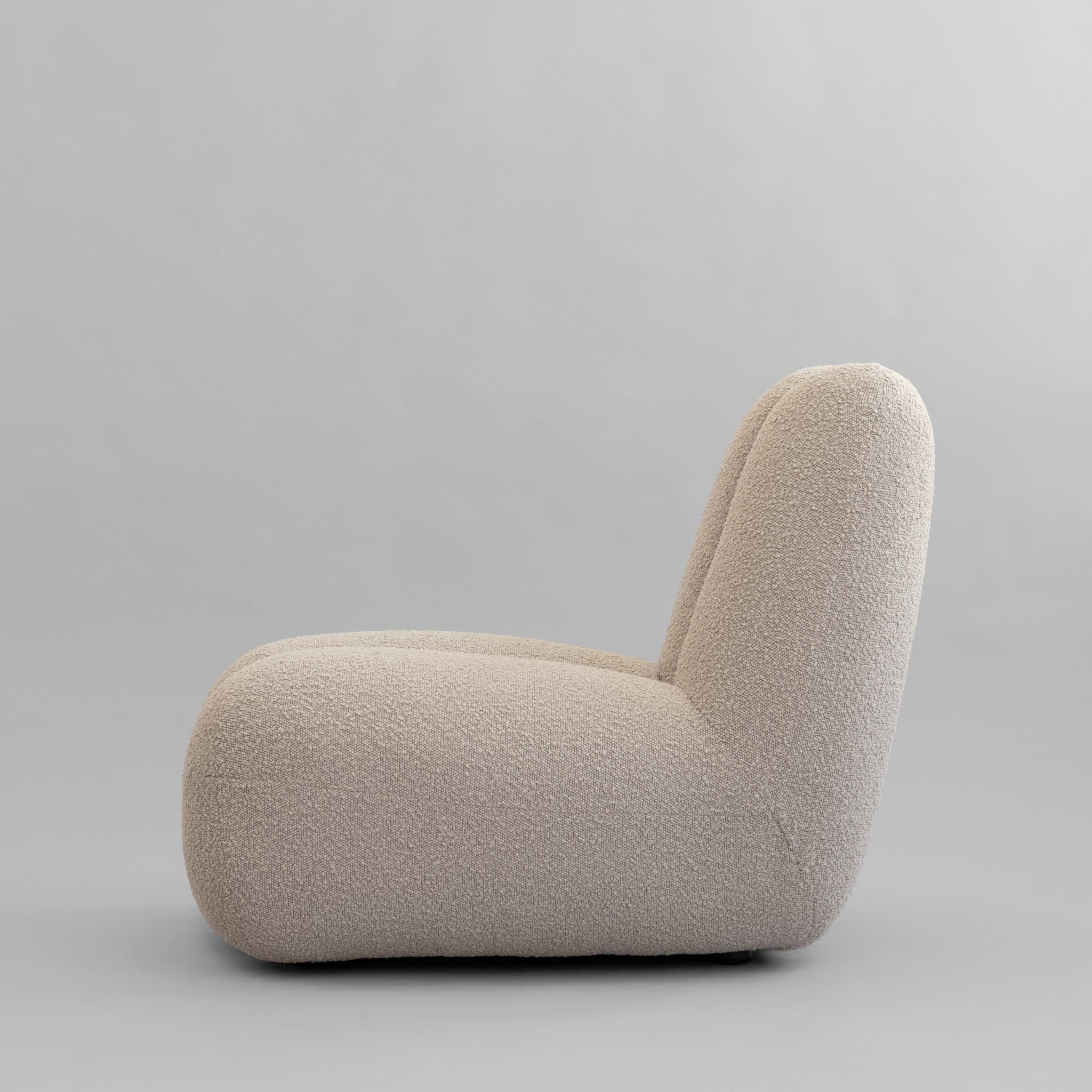 Toe Chair - Smoked Sand Bouclé