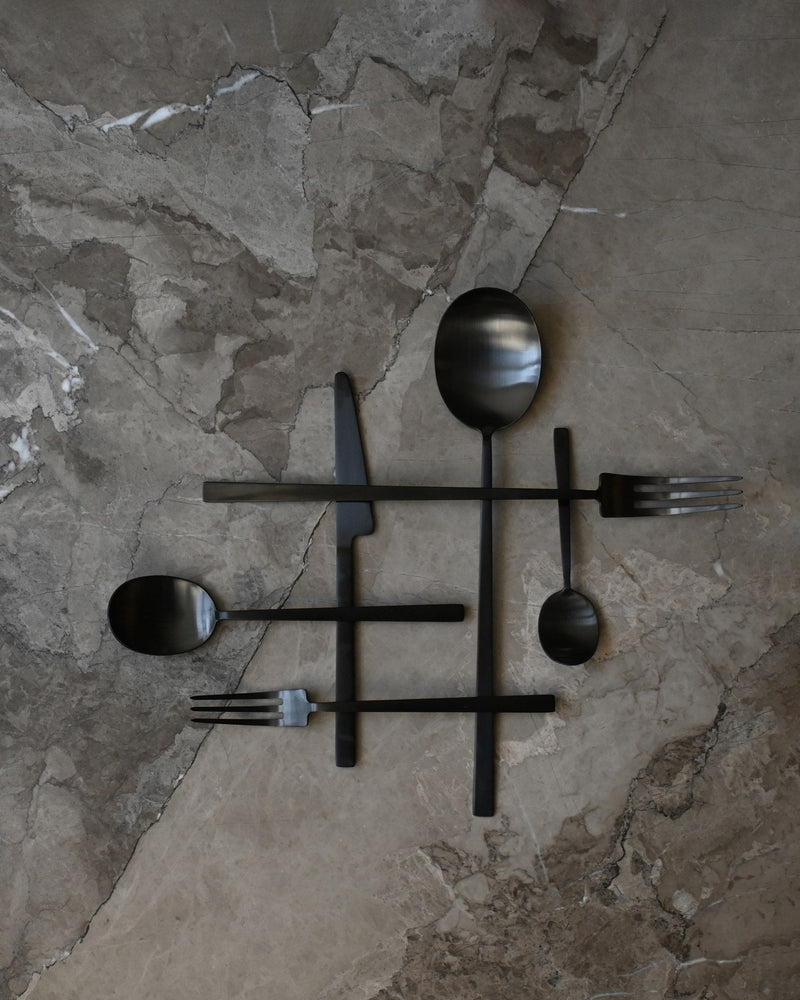 Kogei Salad Servers - Black*