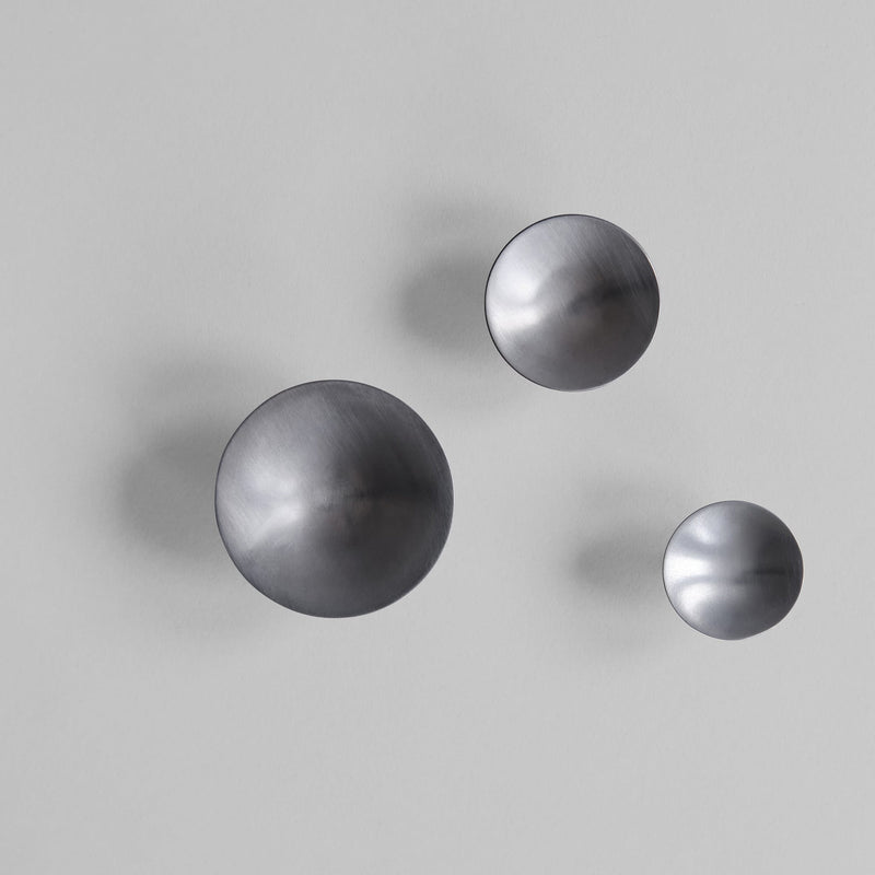 HiHat Knobs, Mini - Brushed Steel - 101 CPH