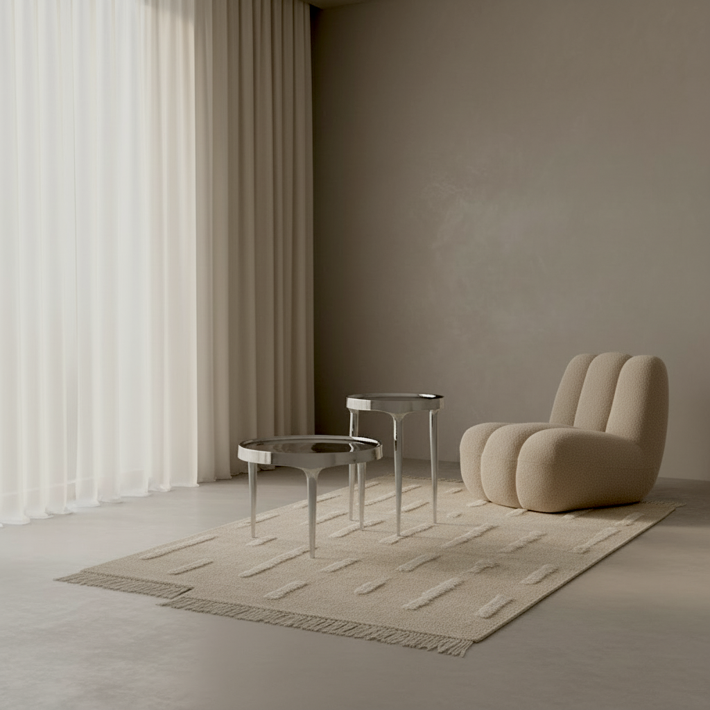 Toe Chair - Smoked Sand Bouclé